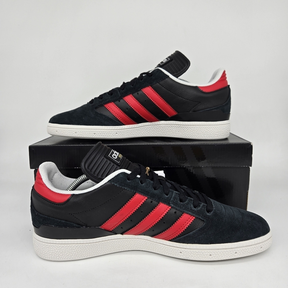 New Adidas Busenitz Pro 'Black Scarlet' Men's Skateboarding Shoes Size 9.5 - Picture 6 of 8